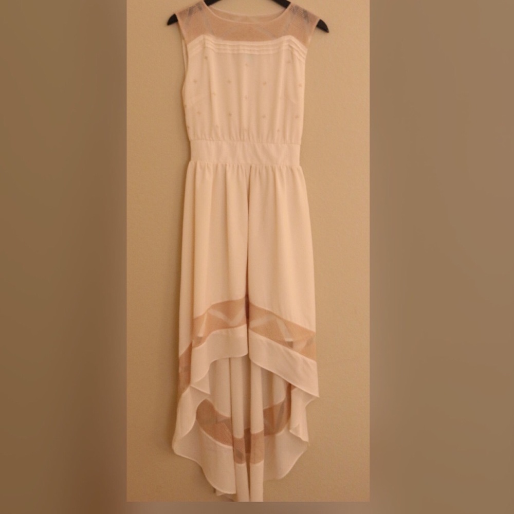 Chiffon High Low Casual Dress